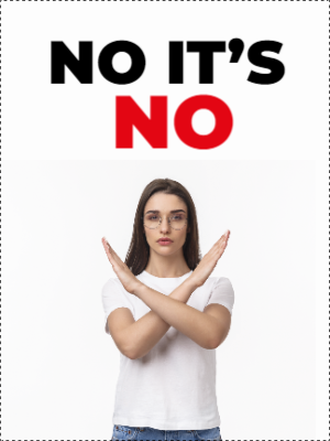 Custom Outdoor Yard Signs Multiple Sizes No Its No