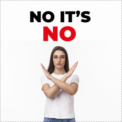 Custom Outdoor Yard Signs Multiple Sizes No Its No