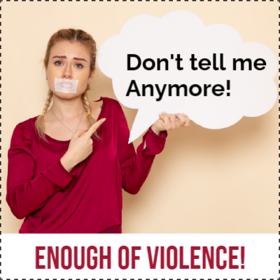 Custom Outdoor Yard Signs Multiple Sizes Enough of Violence