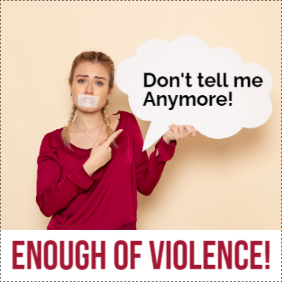 Custom Outdoor Yard Signs Multiple Sizes Enough of Violence