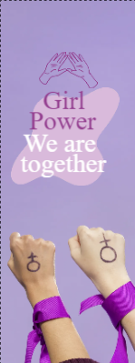 Custom Outdoor Yard Signs Multiple Sizes Girl Power