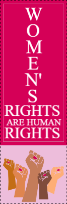 Custom Outdoor Yard Signs Multiple Sizes Womens Rights