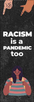 Custom Outdoor Yard Signs Multiple Sizes Racism Is Pandemic