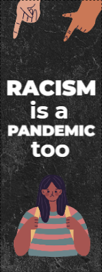 Custom Outdoor Yard Signs Multiple Sizes Racism Is Pandemic