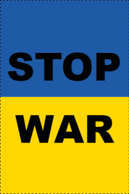 Custom Outdoor Yard Signs Multiple Sizes Stop War