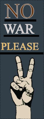 Custom Outdoor Yard Signs Multiple Sizes No War