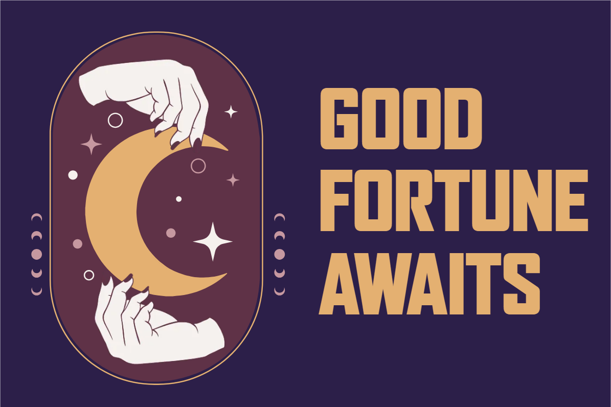 Custom Outdoor Yard Signs Multiple Sizes Good Fortune