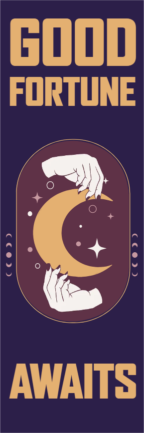 Custom Outdoor Yard Signs Multiple Sizes Good Fortune