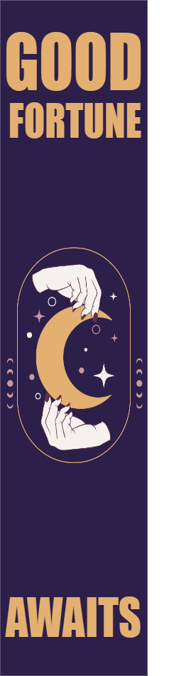 Custom Outdoor Yard Signs Multiple Sizes Good Fortune