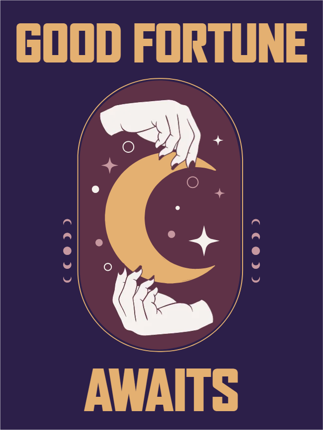 Custom Outdoor Yard Signs Multiple Sizes Good Fortune