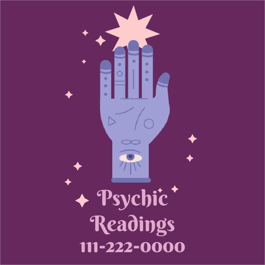 Custom Outdoor Yard Signs Multiple Sizes Pyschic Reading Services