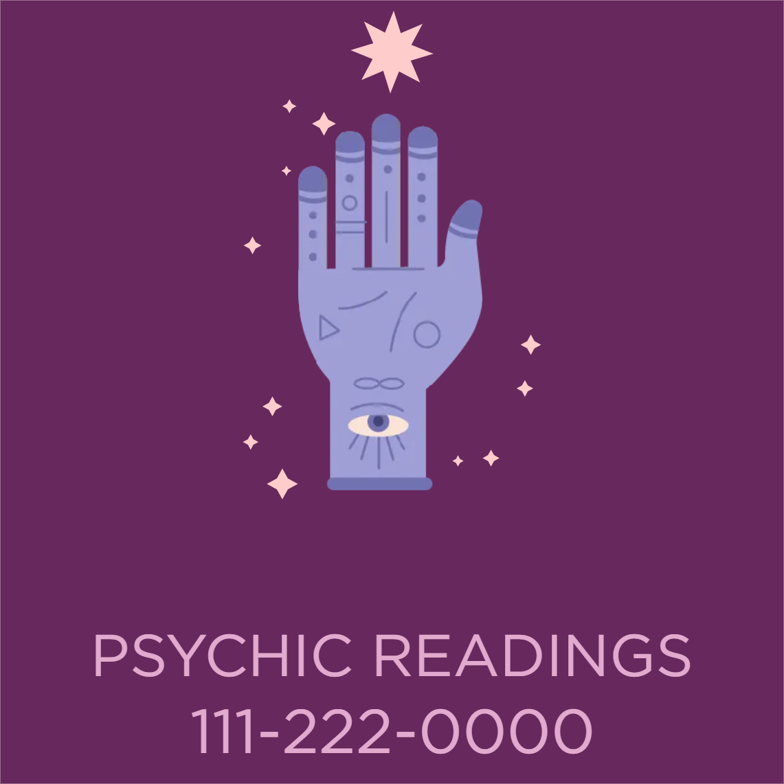 Custom Outdoor Yard Signs Multiple Sizes Pyschic Reading Services