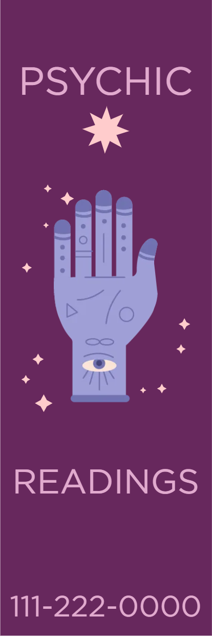 Custom Outdoor Yard Signs Multiple Sizes Pyschic Reading Services