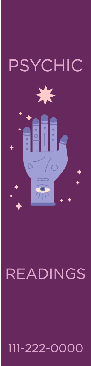 Custom Outdoor Yard Signs Multiple Sizes Pyschic Reading Services