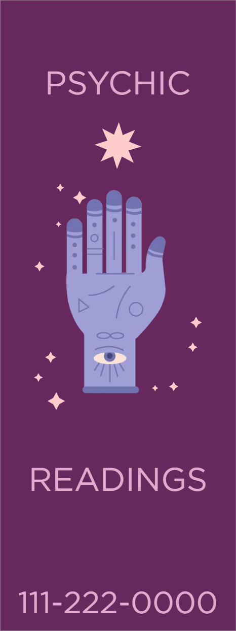 Custom Outdoor Yard Signs Multiple Sizes Pyschic Reading Services