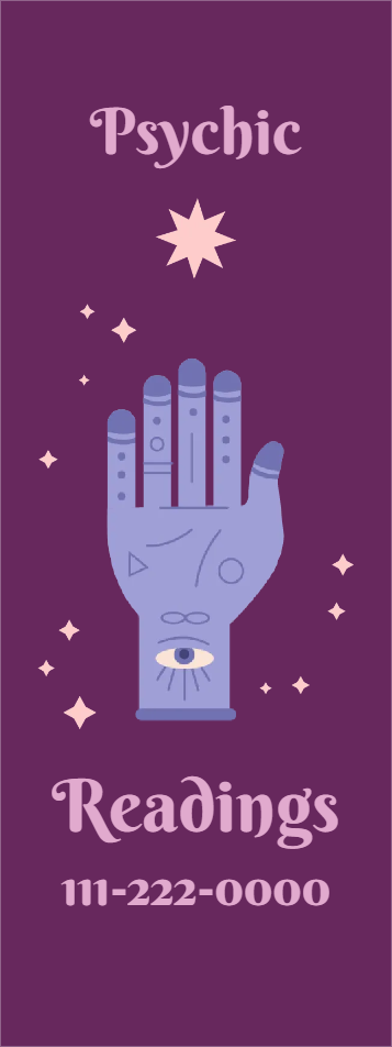 Custom Outdoor Yard Signs Multiple Sizes Pyschic Reading Services