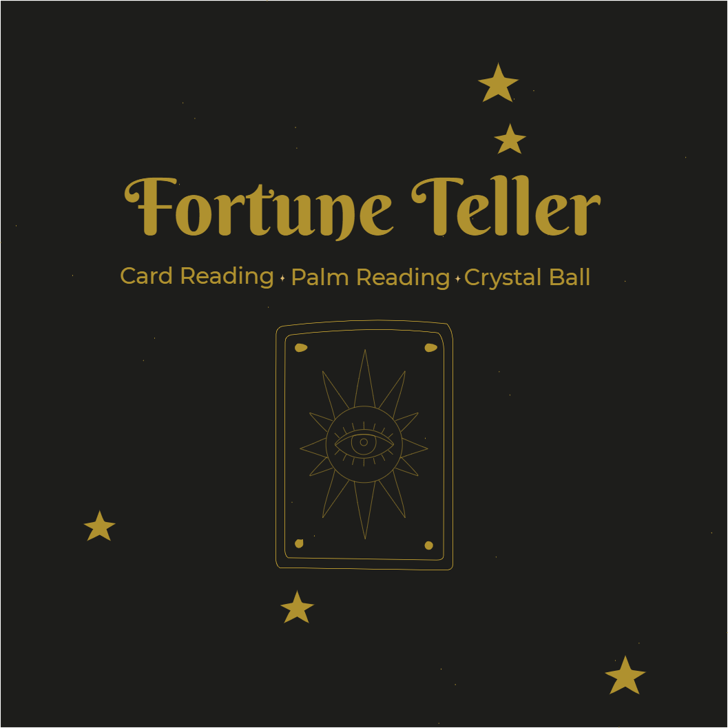 Custom Outdoor Yard Signs Multiple Sizes Fortune Teller