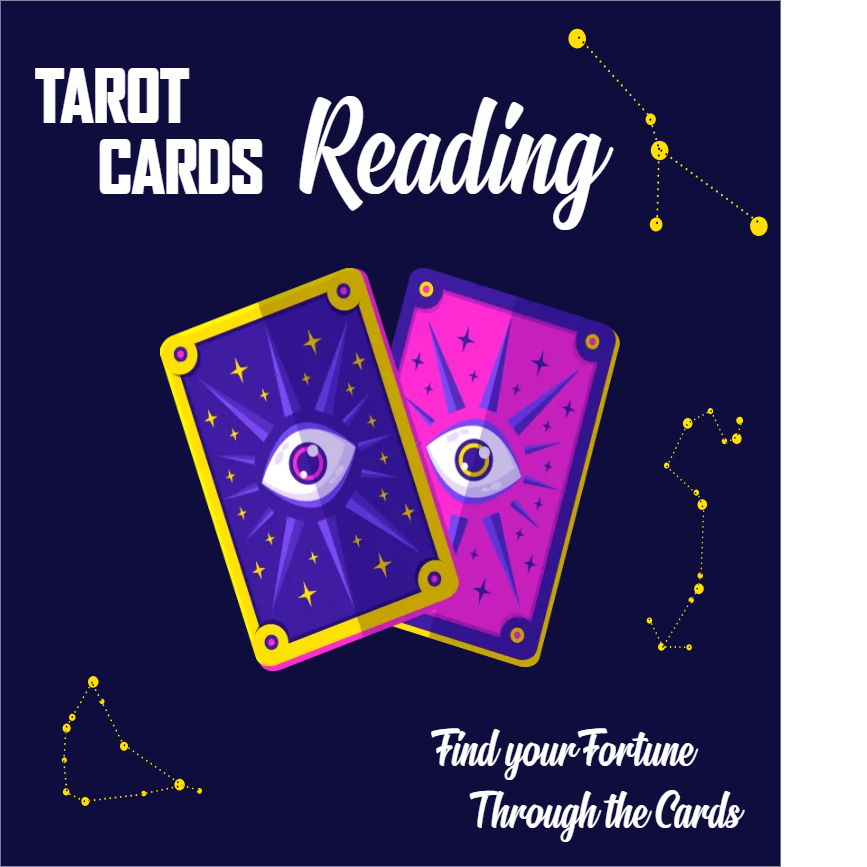 Custom Outdoor Yard Signs Multiple Sizes Tarot Cards Reading Find Your Fortune