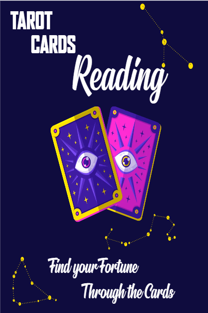 Custom Outdoor Yard Signs Multiple Sizes Tarot Cards Reading Find Your Fortune