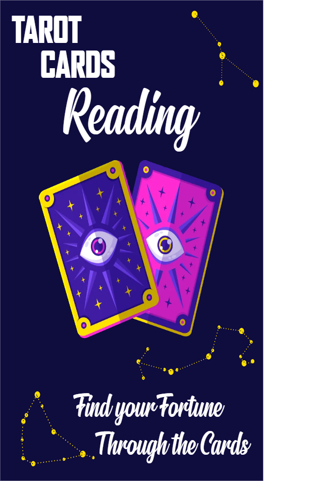 Custom Outdoor Yard Signs Multiple Sizes Tarot Cards Reading Find Your Fortune