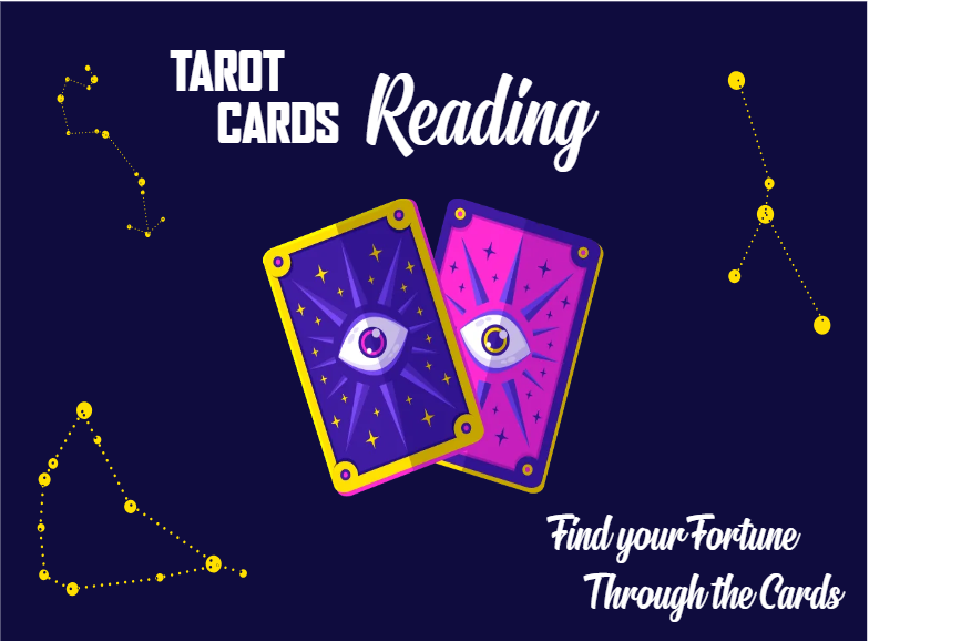 Custom Outdoor Yard Signs Multiple Sizes Tarot Cards Reading Find Your Fortune