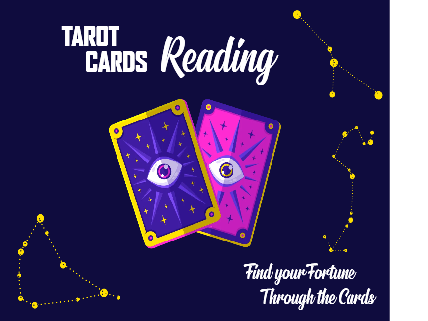 Custom Outdoor Yard Signs Multiple Sizes Tarot Cards Reading Find Your Fortune