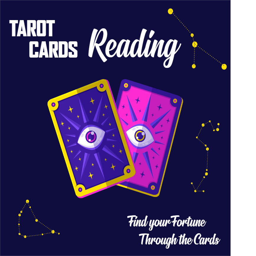 Custom Outdoor Yard Signs Multiple Sizes Tarot Cards Reading Find Your Fortune