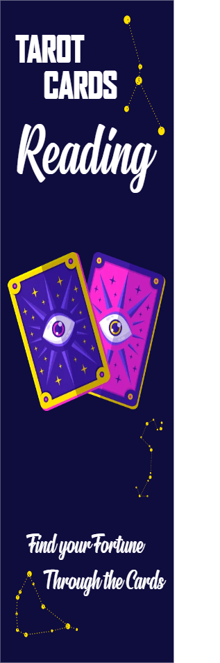 Custom Outdoor Yard Signs Multiple Sizes Tarot Cards Reading Find Your Fortune