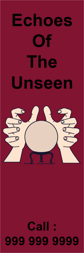 Custom Outdoor Yard Signs Multiple Sizes Echoes of the Unseen