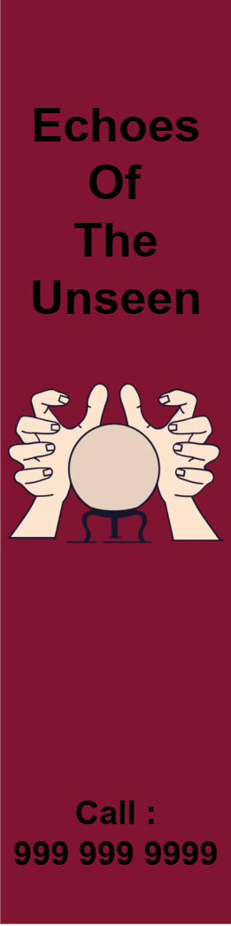 Custom Outdoor Yard Signs Multiple Sizes Echoes of the Unseen