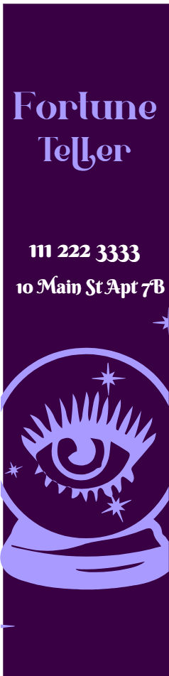 Custom Outdoor Yard SignsCustom Outdoor Yard Signs Multiple Sizes Fortune Teller   Multiple Sizes Fortune Teller