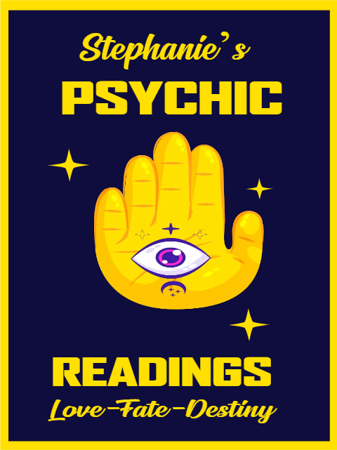 Custom Outdoor Yard Signs Multiple Sizes Stephanie's Psychic Readings