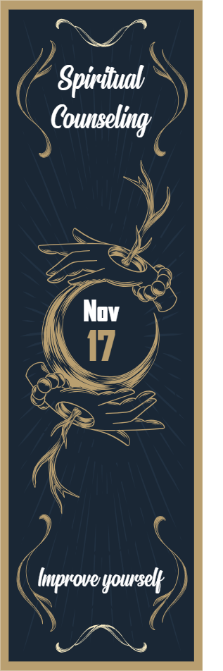 Custom Outdoor Yard Signs Multiple Sizes Spiritual Counseling