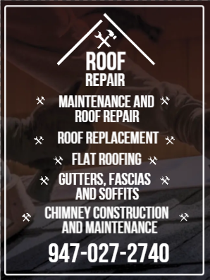 Custom Outdoor Yard Signs Multiple Sizes Roof Repair