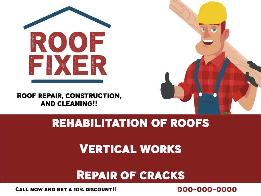 Custom Outdoor Yard Signs Multiple Sizes Roof Fixer