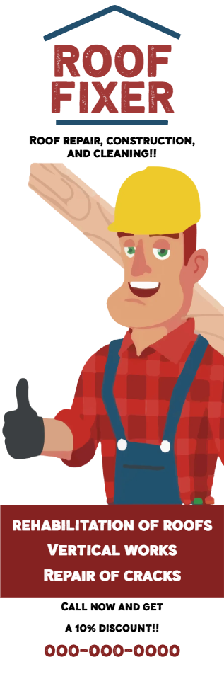 Custom Outdoor Yard Signs Multiple Sizes Roof Fixer