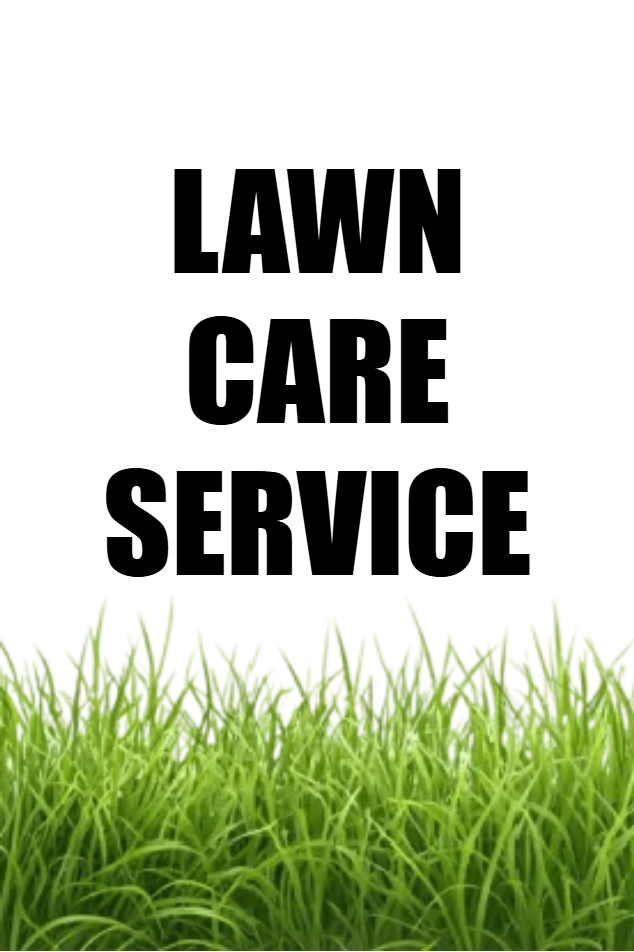 Custom Outdoor Yard Signs Multiple Sizes Lawn Care