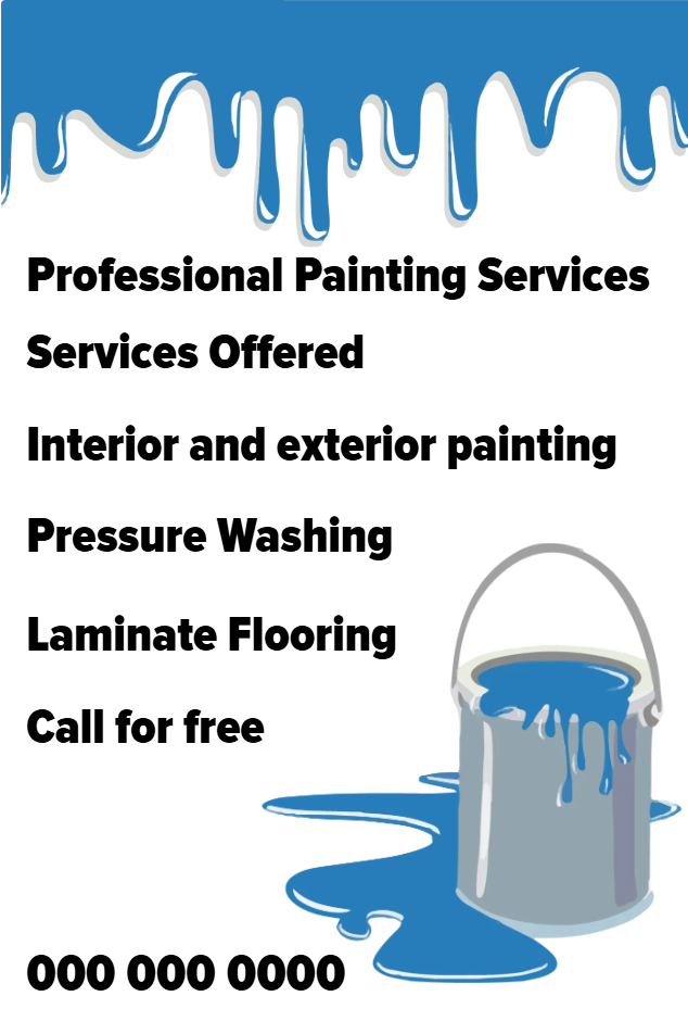 Custom Outdoor Yard Signs Multiple Sizes House Painting