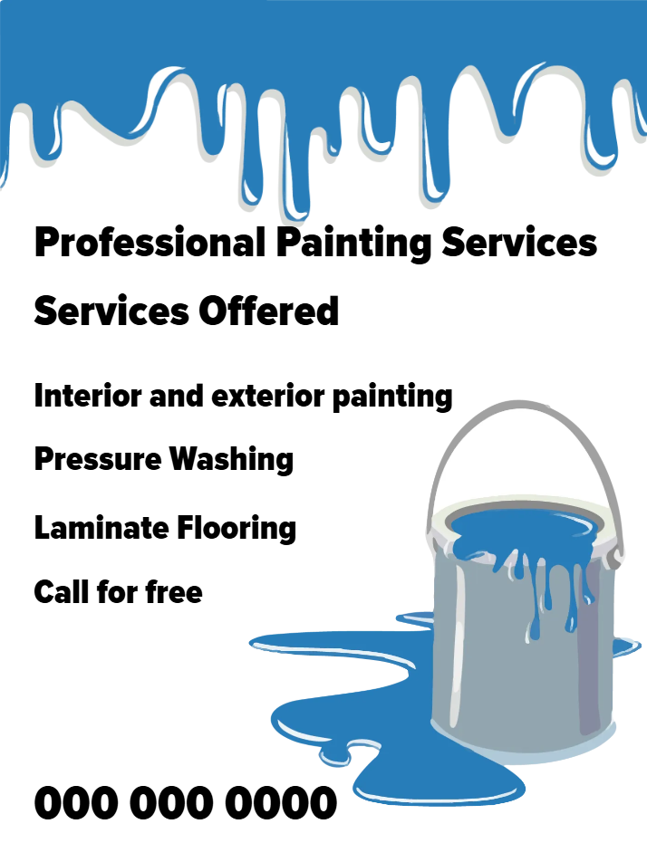 Custom Outdoor Yard Signs Multiple Sizes House Painting