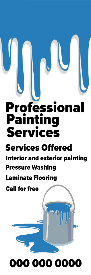 Custom Outdoor Yard Signs Multiple Sizes House Painting