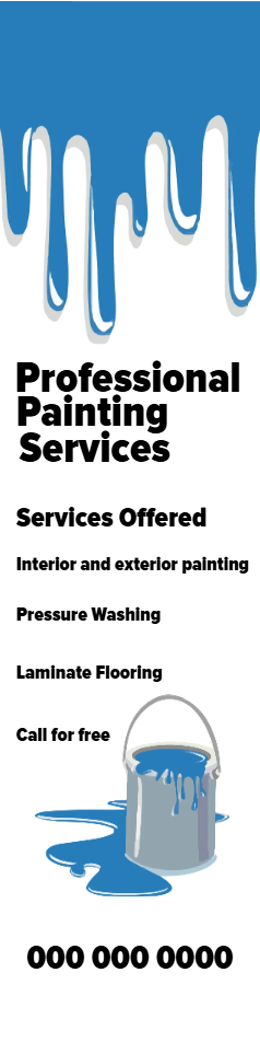 Custom Outdoor Yard Signs Multiple Sizes House Painting