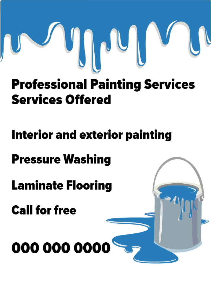 Custom Outdoor Yard Signs Multiple Sizes House Painting