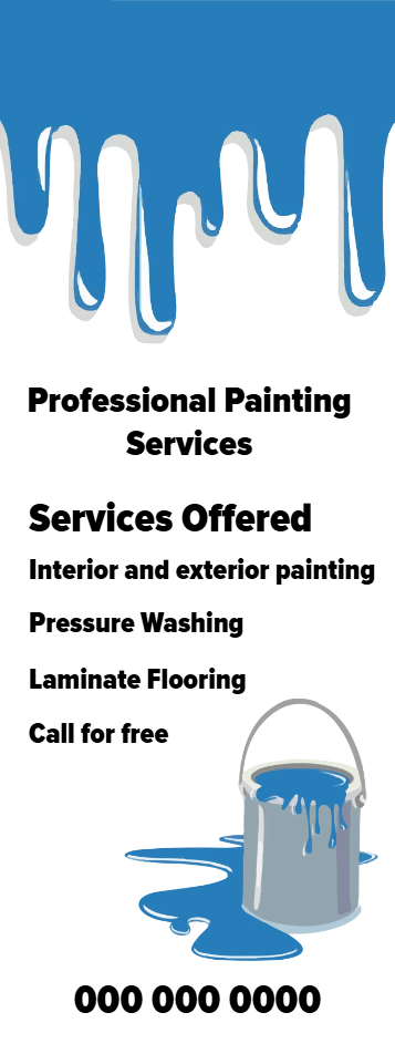 Custom Outdoor Yard Signs Multiple Sizes House Painting