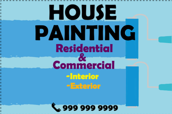 Custom Outdoor Yard Signs Multiple Sizes House Painting