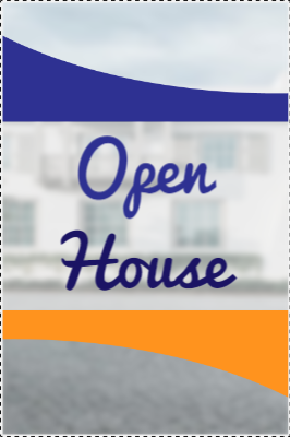 Custom Outdoor Yard Signs Multiple Sizes Open House