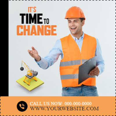 Custom Outdoor Yard Signs Multiple Sizes Time To Change