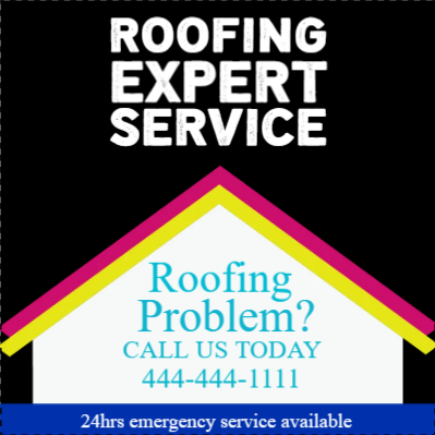 Custom Outdoor Yard Signs Multiple Sizes Roofing Expert