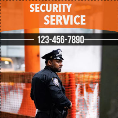 Custom Outdoor Yard Signs Multiple Sizes Security Service
