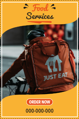 Custom Outdoor Yard Signs Multiple Sizes Food Services