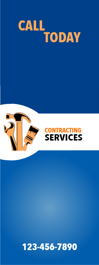 Custom Outdoor Yard Signs Multiple Sizes Contracting Services